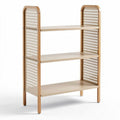 Étagère en bois avec étagères en panneau perforé dimensions 80 x 30 x 120cm
